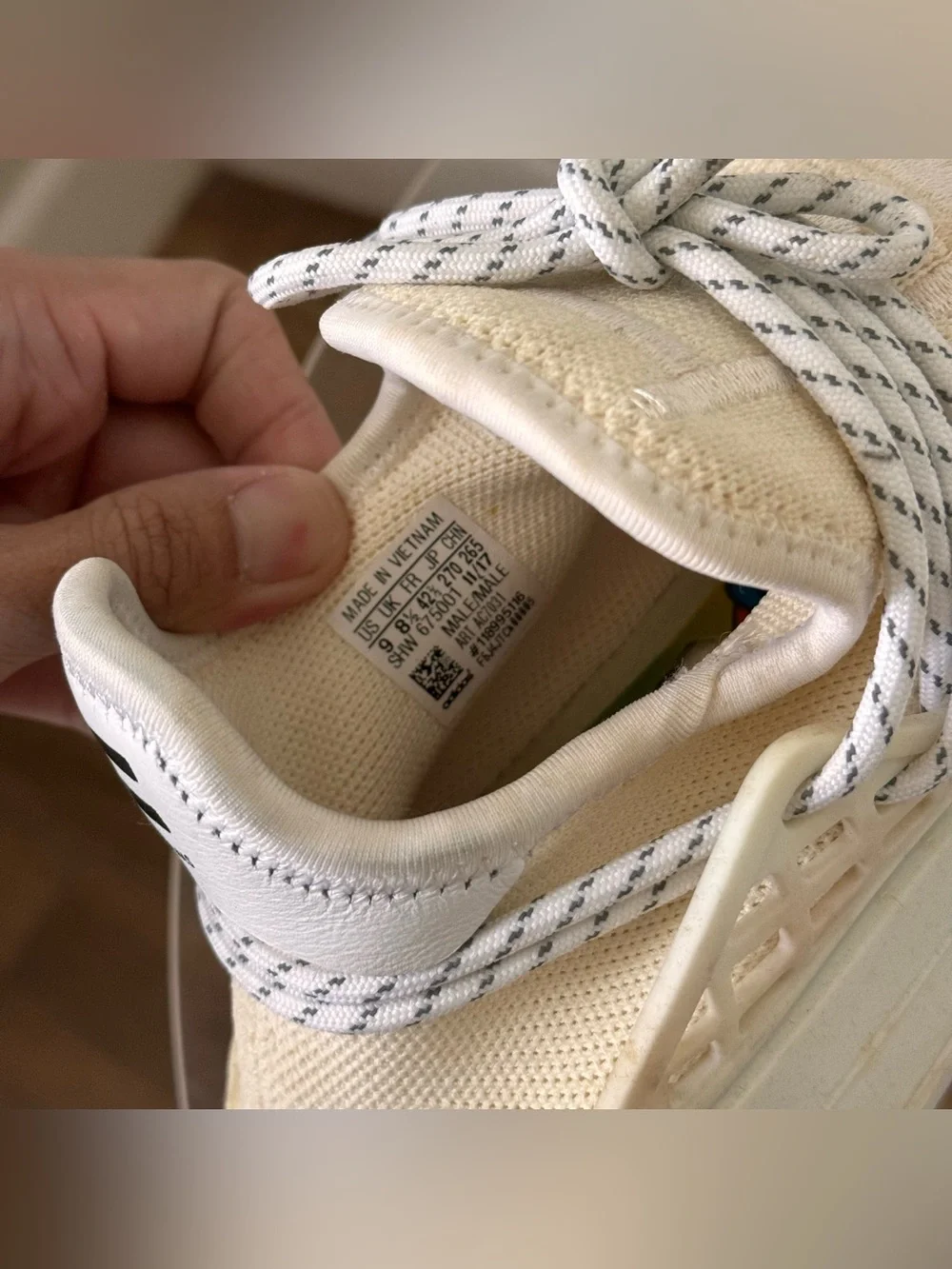 Adidas Pharrell Human Race Adidas NMD White Shoe Sneakers
